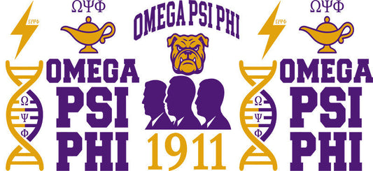 Omega Psi Phi 1911 bold wrap KA-5820
