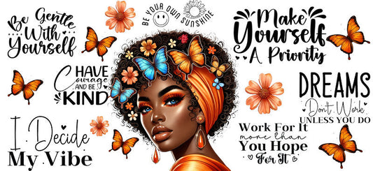 believe in yourself uv dtf wrap ka-5897