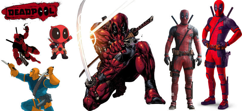 Dark edition Deadpool UV DTF cup wrap sticker for glass cups KA-5932