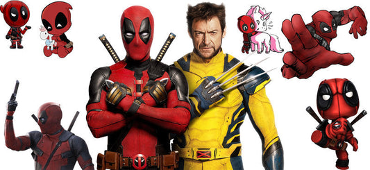 Deadpool and Wolverine duo UV DTF cup wrap decal KA-5950
