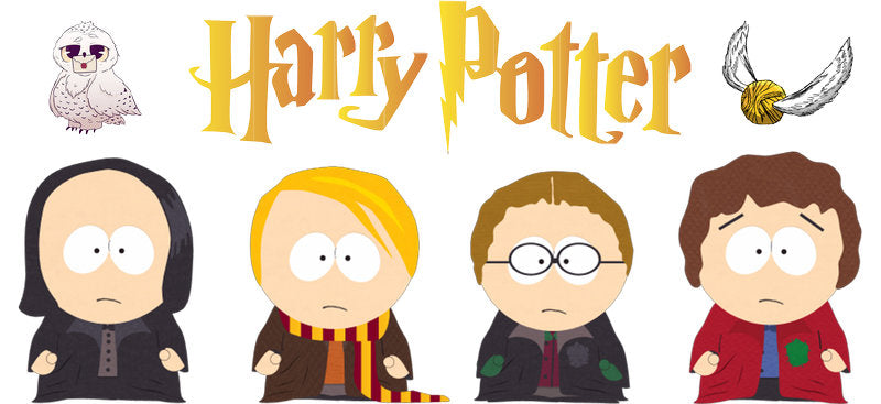 Harry Potter cartoon friends UV DTF glass cup wrap sticker KA-5986