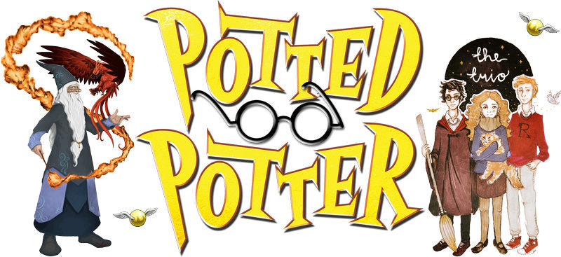 Potted Potter funny UV DTF cup wrap sticker KA-5997