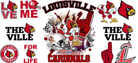 Louisville Cardinals NCAA College Football Cup Wrap KA-6024