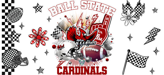 Ball State Cardinals College Football Libbey Glass Wrap KA-6049