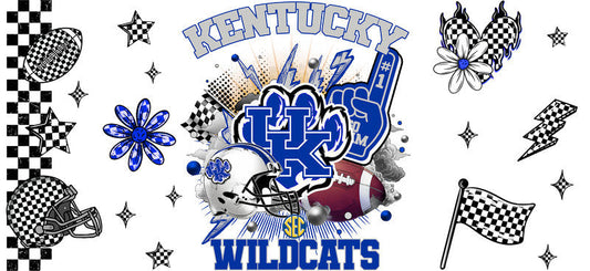 Kentucky Wildcats NCAA Football UV DTF Decal KA-6100