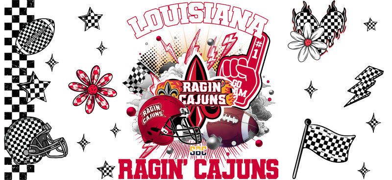 Louisiana Ragin Cajuns NCAA Football Cup Wrap KA-6103