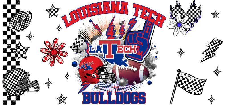 Louisiana Tech Bulldogs College Football UV DTF Sticker KA-6104