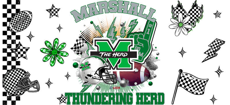 Marshall Thundering Herd College Football UV DTF Wrap KA-6107