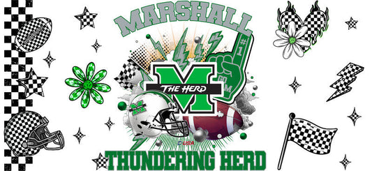 Marshall Thundering Herd College Football UV DTF Wrap KA-6107