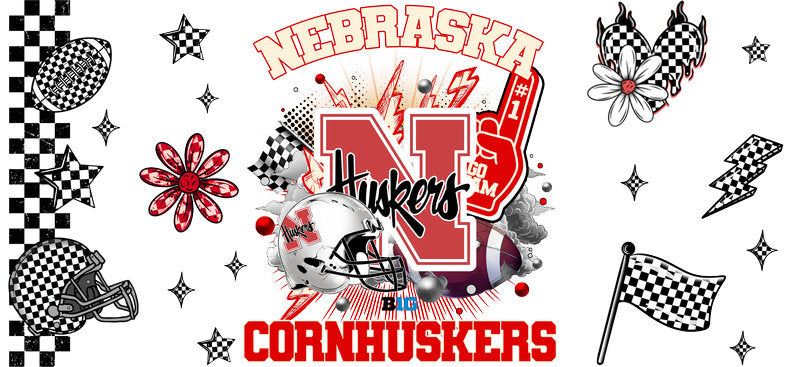 Nebraska Cornhuskers NCAA Football Cup Wrap KA-6118