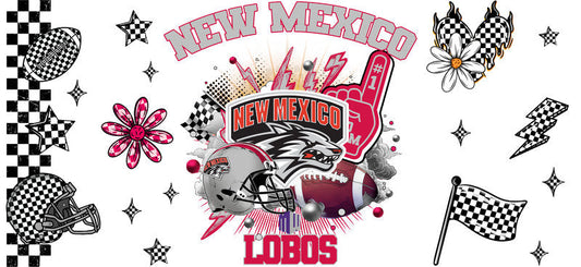 New Mexico Lobos College Football UV DTF Decal KA-6119