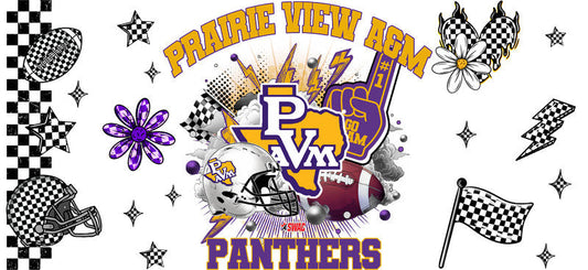 Prairie View A&M Panthers NCAA Football Sticker KA-6133