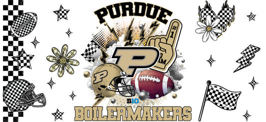 Purdue Boilermakers College Football UV DTF Wrap KA-6134