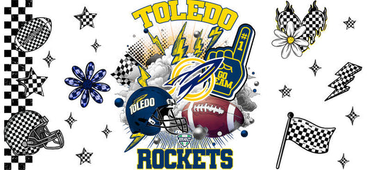 Toledo Rockets NCAA Football Cup Wrap KA-6151