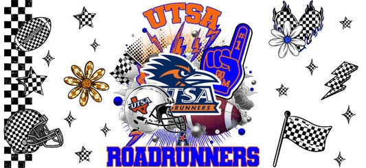 UTSA Roadrunners NCAA Football Cup Wrap Decal KA-6157