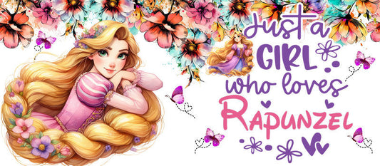 Disney Princess Rapunzel Quote UV DTF Cup Wrap KA-6275