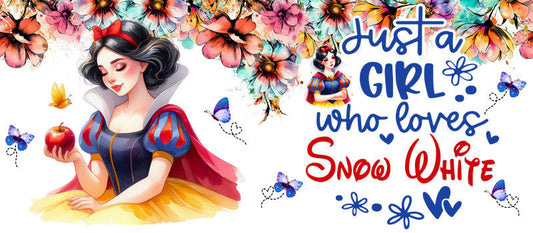 Disney Princess Snow White Quote UV DTF Cup Wrap KA-6291
