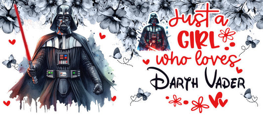 Star Wars Darth Vader Quote UV DTF Cup Wrap for 16oz Libbey Glass KA-6355
