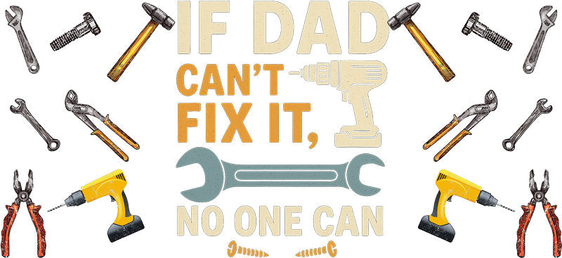 Dad Fix It Tools UV DTF Cup Wrap for 16oz Libbey Glass KA-6650