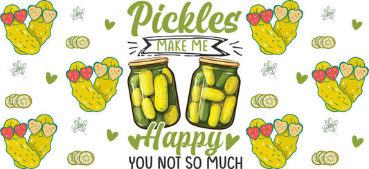 Happy Pickle UV DTF Tumbler Wrap for 16oz Libbey Glass KA-6893