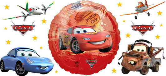 Disney Cars Mater Lightning UV DTF Cup Wrap Design for 16oz Libbey Glass KA-7461