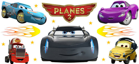 Disney Planes Racing UV DTF Cup Wrap Design for 16oz Libbey Glass KA-7495