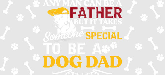 Dog Dad Special UV DTF Cup Wrap for 16oz Libbey Glass KA-8265