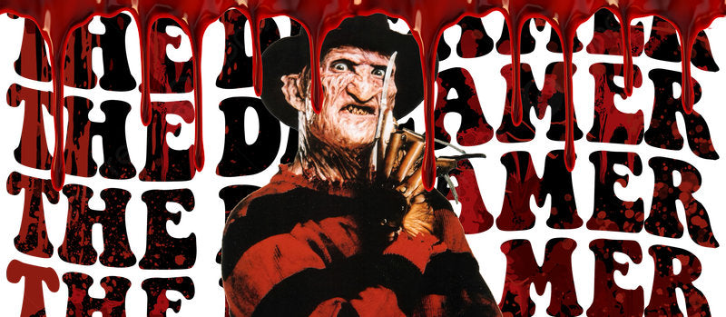 KA-8636,Western outlaw style spooky cup wrap UV DTF transfer,KA-8636