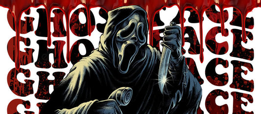 KA-8641,Dark slasher villain themed cup wrap UV DTF transfer,KA-8641