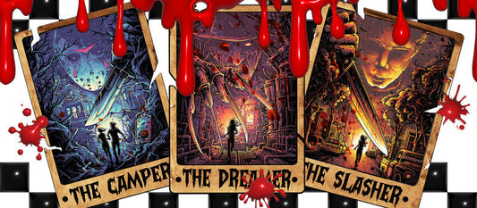 KA-8700,Classic horror poster collection UV DTF transfer cup wrap,KA-8700