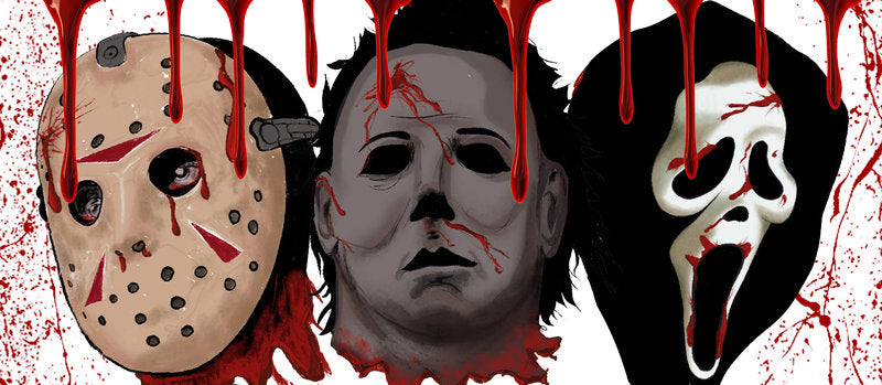 KA-8722,Minimal slasher character icon UV DTF transfer cup wrap,KA-8722