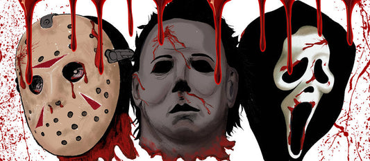 KA-8722,Minimal slasher character icon UV DTF transfer cup wrap,KA-8722
