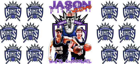KA-8845 basketball athlete graphic cup wrap design