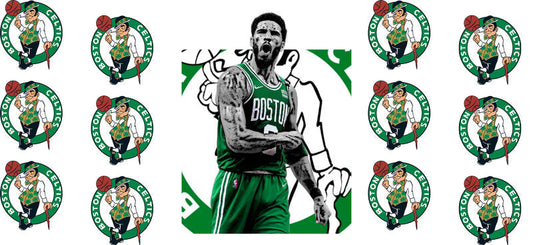KA-8855 basketball player portrait artwork cup wrap design