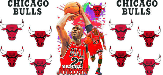 KA-8875 basketball athlete red uniform cup wrap design