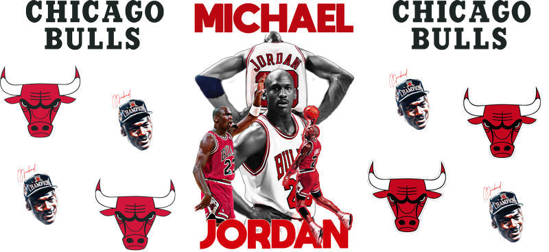 KA-8892 basketball champion portrait cup wrap design