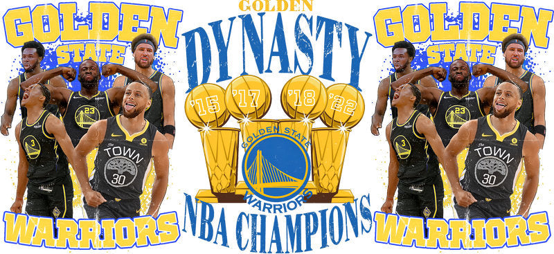 KA-8914 basketball dynasty championship cup wrap design