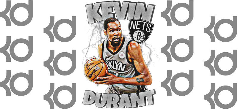 KA-8917 basketball superstar portrait cup wrap design