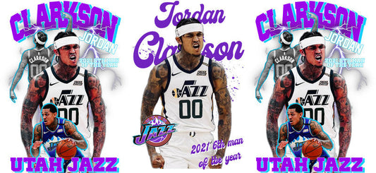 KA-8928 basketball athlete purple uniform cup wrap design