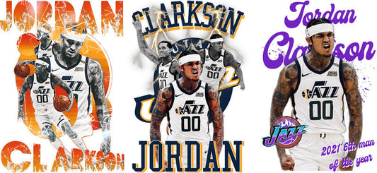 KA-8929 basketball player collage artwork cup wrap design