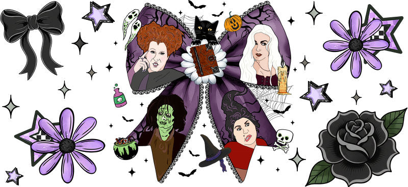 KA-9499=halloween-cup-wrap-cute-stars-pumpkin-bats-design-white-background