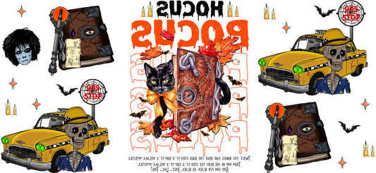KA-9524=halloween-cup-wrap-vintage-stylized-pumpkin-bats-white-background