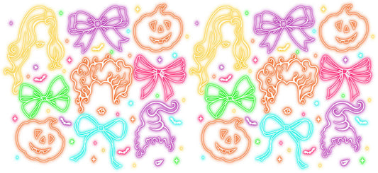 KA-9539=halloween-cup-wrap-colorful-pumpkin-bats-design-white-background