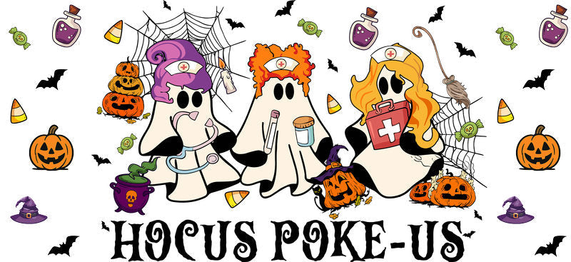 KA-9545=halloween-cup-wrap-gothic-colorful-pumpkin-bats-white-background