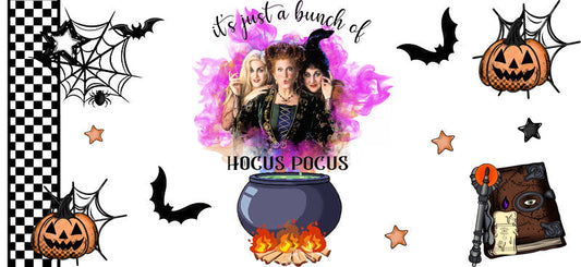 KA-9548=halloween-cup-wrap-decorative-colorful-pumpkin-bats-white-background