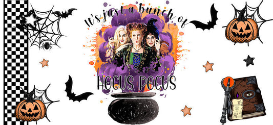KA-9549=halloween-cup-wrap-cute-pumpkin-bats-design-white-background
