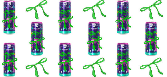 Energy drink aesthetic UV DTF Cup Wrap for 16oz Glass Can Libbey KA-9995