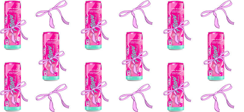 Energy drink aesthetic UV DTF Cup Wrap for 16oz Glass Can Libbey KA-9996