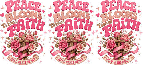 peace love faith pink ribbon pink ribbon cup wrap design