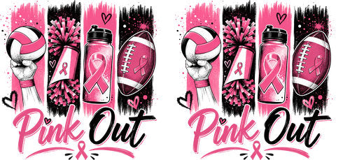 pink ribbon together friends pink ribbon cup wrap design